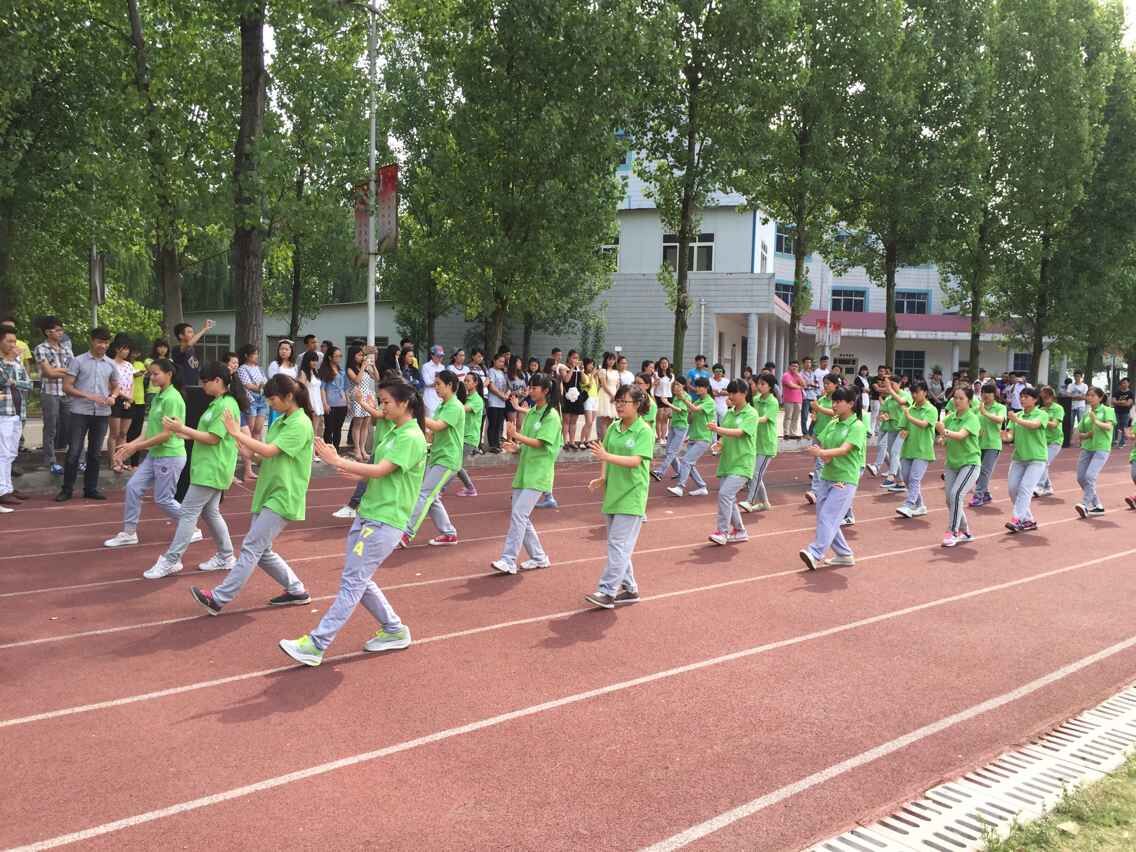 祝贺我院参加绵竹校区太极拳比赛得第一名
