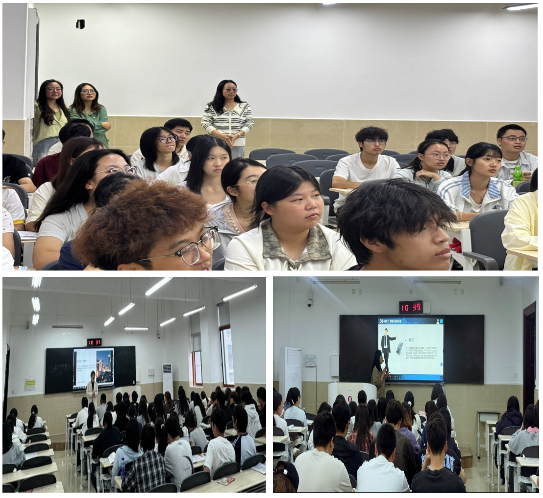深耕教风学风建设 护航新生开学第一课——经济管理学院开展新学期巡课工作